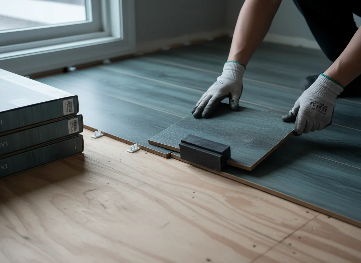 Luxury Vinyl Plank Installation company in Regent, ND